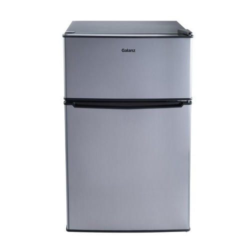 Two door mini fridge - cu,